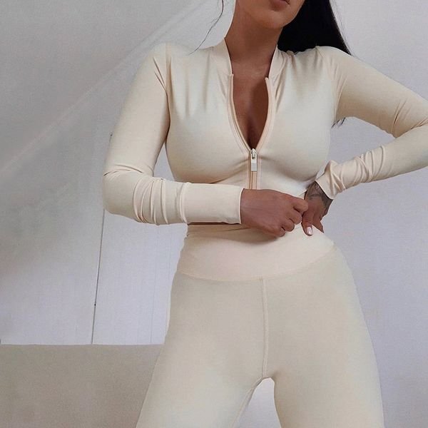 2021 winter women 2 two piece set long sleeve crop tshirt leggings pants set sport fitness tracksuit, Gray
2021 winter women 2 two piece set long sleeve crop tshirt leggings pants set sport fitness tracksuit, Gray