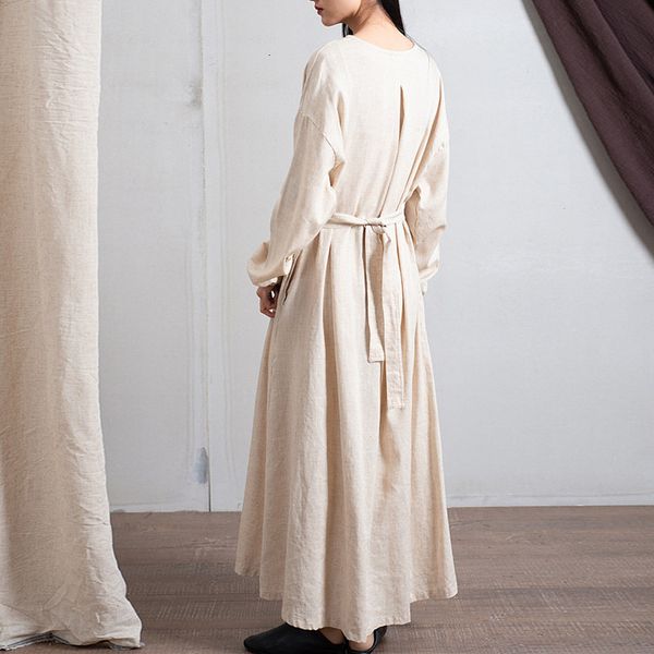 spring cotton linen v-neck loose solid color long vintage chinese style maxi dress with pocket, Black;gray
spring cotton linen v-neck loose solid color long vintage chinese style maxi dress with pocket, Black;gray