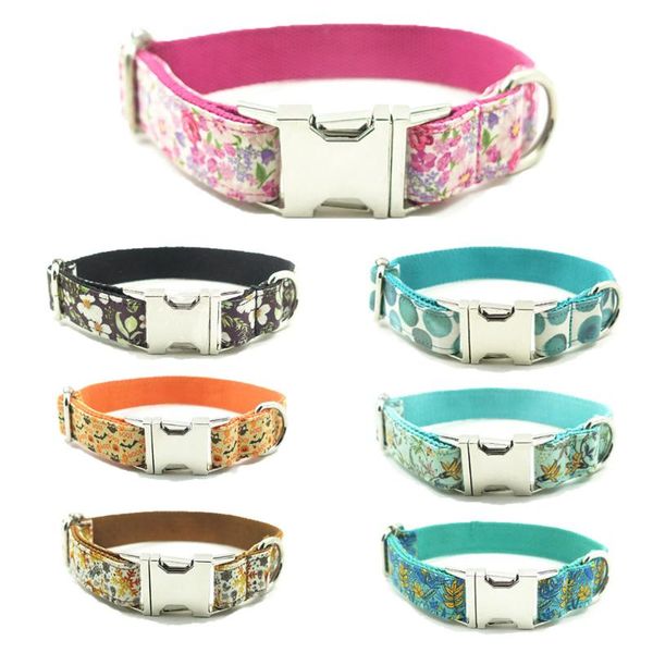 dog collars & leashes pet collar polyester blends flower printing for dogs cats metal buckle ring small medium large puppy
dog collars & leashes pet collar polyester blends flower printing for dogs cats metal buckle ring small medium large puppy