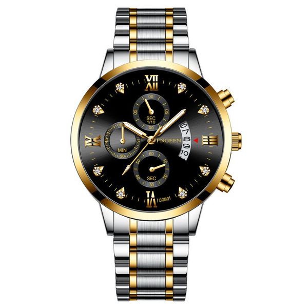 watch men brand watches stainless steel waterproof casual quartz date sport military wrist relogio masculino wristwatches, Slivery;brown
watch men brand watches stainless steel waterproof casual quartz date sport military wrist relogio masculino wristwatches, Slivery;brown