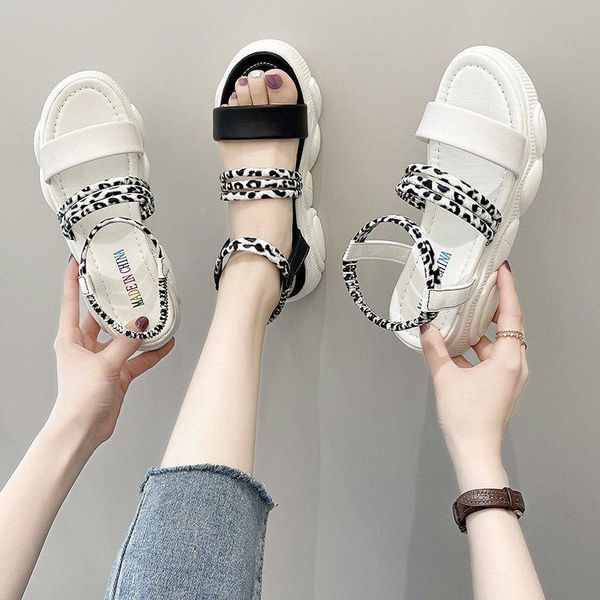 summer thick bottom increase leisure active shoes women genuine leather wedge sandals fashion platform diamonds luxury sandal, Black
summer thick bottom increase leisure active shoes women genuine leather wedge sandals fashion platform diamonds luxury sandal, Black