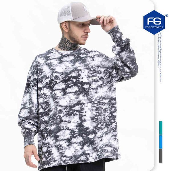 fg menswear | 2021 autumn and winter new fashion brand tie dyeing foam letter printing loose plush round neck sweater, Black
fg menswear | 2021 autumn and winter new fashion brand tie dyeing foam letter printing loose plush round neck sweater, Black