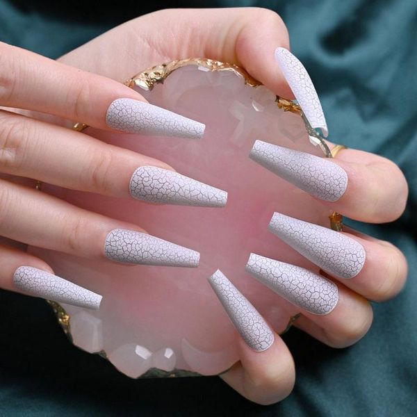 false nails 24pcs/box detachable long coffin wearable ballerina fake full cover nail tips press on with glue, Red;gold
false nails 24pcs/box detachable long coffin wearable ballerina fake full cover nail tips press on with glue, Red;gold