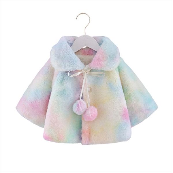 baby girls faux fur coat for childrens clothing kids tie dye color shawl wool jacket cloak outwear, Blue;gray
baby girls faux fur coat for childrens clothing kids tie dye color shawl wool jacket cloak outwear, Blue;gray
