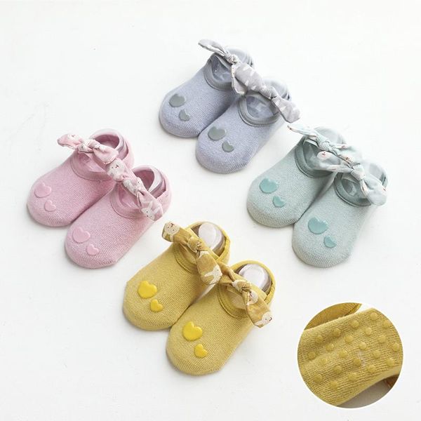 born baby cute bow love accessories socks infant girls soft cotton silicone non-slip reinforced rubber bands floor sock, Pink;yellow
born baby cute bow love accessories socks infant girls soft cotton silicone non-slip reinforced rubber bands floor sock, Pink;yellow