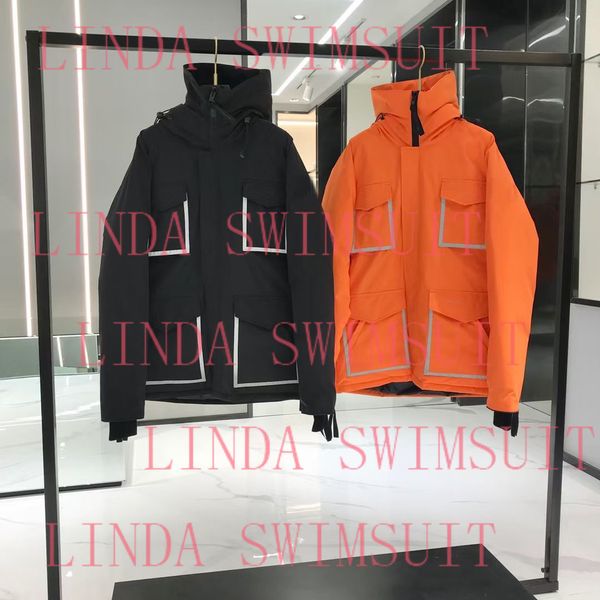men women designer down real jackets coat winter outdoor cold-proof thickened warm stracket suit casual solid camouflage color reflective, Black
men women designer down real jackets coat winter outdoor cold-proof thickened warm stracket suit casual solid camouflage color reflective, Black