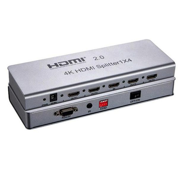 audio cables & connectors real uhd 2.0 splitter 1 in 4 out 4k 60hz 1x2 hdr hdcp 2.2 3840x2160p/60hz with rs232 for ps4 pro pc laptv
audio cables & connectors real uhd 2.0 splitter 1 in 4 out 4k 60hz 1x2 hdr hdcp 2.2 3840x2160p/60hz with rs232 for ps4 pro pc laptv