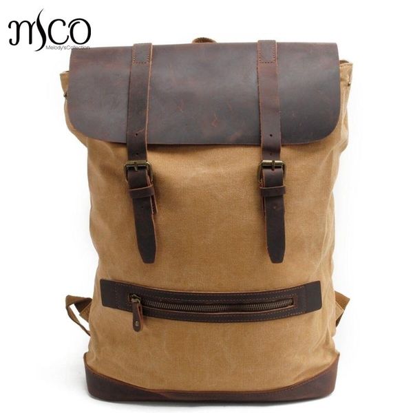 backpack mco 2021 vintage waxed canvas men's basic large capacity travel bag men military weekend rucksak lapschool
backpack mco 2021 vintage waxed canvas men's basic large capacity travel bag men military weekend rucksak lapschool