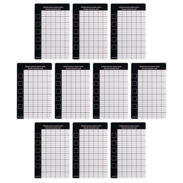 other arts and crafts 10pcs mobile phone screw magnetic work mat repair pad tool
other arts and crafts 10pcs mobile phone screw magnetic work mat repair pad tool