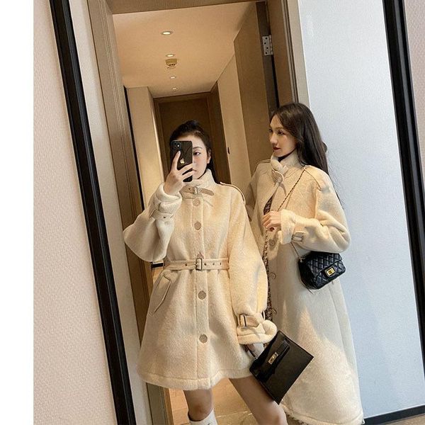 women's wool & blends woolen coat 2021 korean version loose and versatile medium long waistband tie up amazon, Black
women's wool & blends woolen coat 2021 korean version loose and versatile medium long waistband tie up amazon, Black