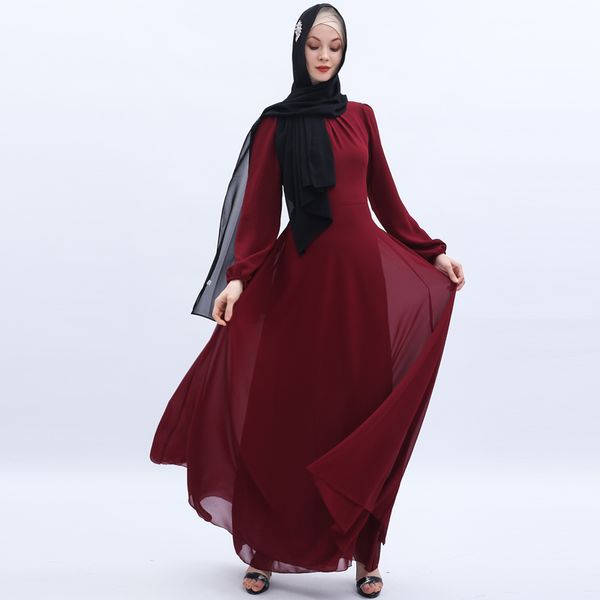 chiffon vestidos abaya dubai pakistani hijab muslim dress women kaftan caftan turkey maxi dresses robe musulmane longue femme, Red
chiffon vestidos abaya dubai pakistani hijab muslim dress women kaftan caftan turkey maxi dresses robe musulmane longue femme, Red