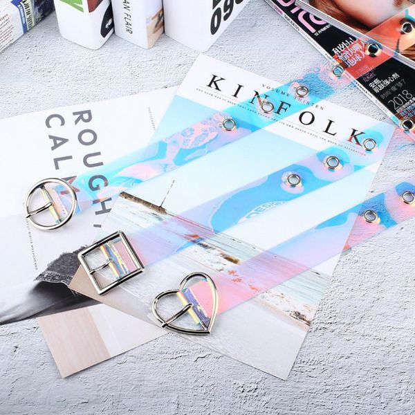 belts laser women belt holographic clear waist metal pin buckle pvc long transparent for waistband, Black;brown
belts laser women belt holographic clear waist metal pin buckle pvc long transparent for waistband, Black;brown