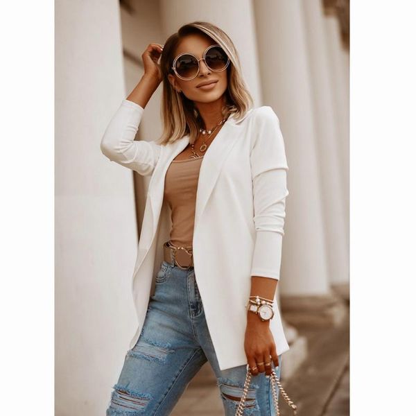 women's jackets fashion women coat loose long sleeve casual jacket ladies office wear blouse outerwear 2021, Black;brown
women's jackets fashion women coat loose long sleeve casual jacket ladies office wear blouse outerwear 2021, Black;brown