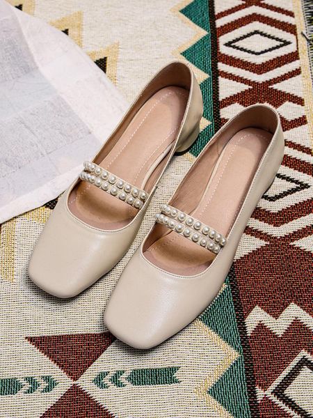 dress shoes koovan women pumps 2021 chunky-heel mary jane retro girl pearl square lady breeze gentle, Black
dress shoes koovan women pumps 2021 chunky-heel mary jane retro girl pearl square lady breeze gentle, Black