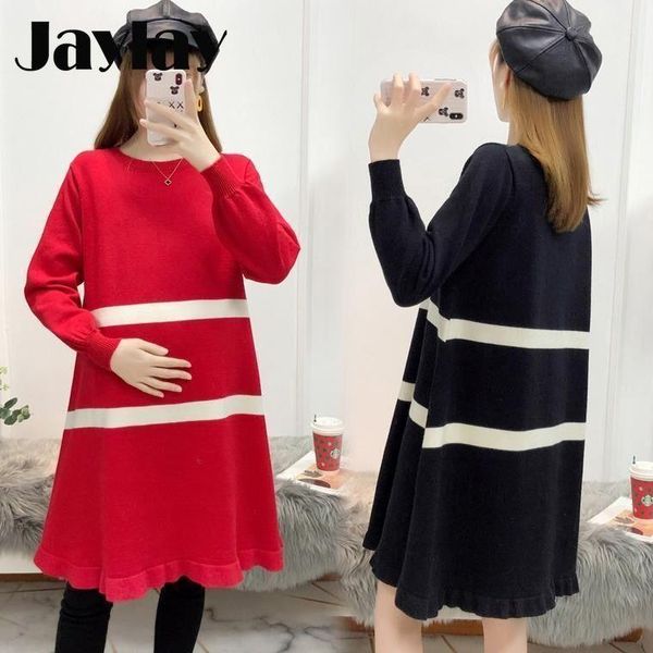 maternity dresses autumn & winter dress for pregnant women strip casual women's bottoming knit sweater 20103014, White
maternity dresses autumn & winter dress for pregnant women strip casual women's bottoming knit sweater 20103014, White