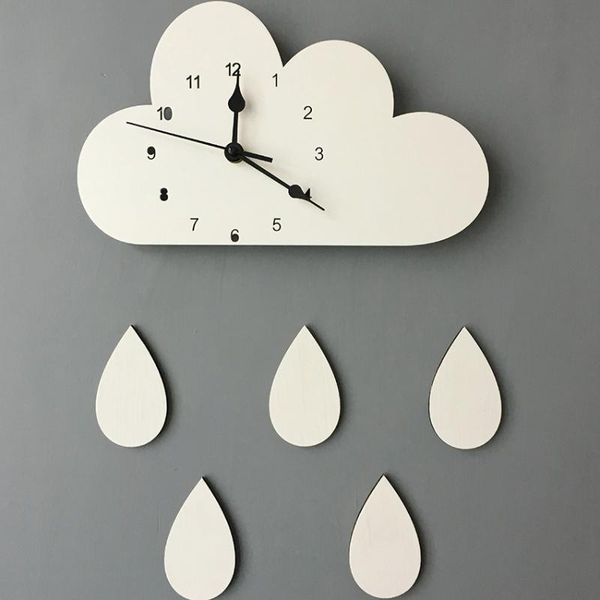 wall clocks cloud shape clock with water drop, wood hanging kids bedroom clock, home decortive silent baby room
wall clocks cloud shape clock with water drop, wood hanging kids bedroom clock, home decortive silent baby room
