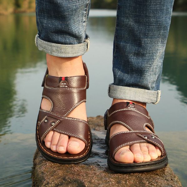 slippers summer sandals men leather classic slipper outdoor sneaker beach rubber flip flops water trekking 500f, Black
slippers summer sandals men leather classic slipper outdoor sneaker beach rubber flip flops water trekking 500f, Black