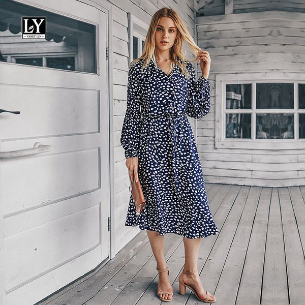 dresses autumn elegant print dresses women loose long sleeve sash tie up single breasted casual ladies midi dress, Black;gray
dresses autumn elegant print dresses women loose long sleeve sash tie up single breasted casual ladies midi dress, Black;gray