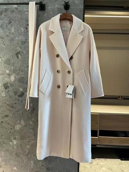 women's wool & blends 101801 pink high-end winter thicken warm cashmere coat for women 90%wool 10% female water rippled alpaca, Black
women's wool & blends 101801 pink high-end winter thicken warm cashmere coat for women 90%wool 10% female water rippled alpaca, Black