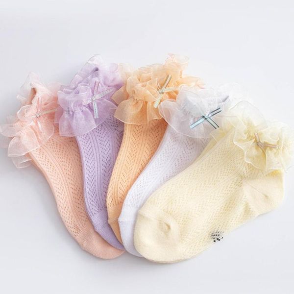 socks 1 pair lace mesh design anti-skid cotton baby girl ruffle for dancing soft anti-slip boat girls, Pink;yellow
socks 1 pair lace mesh design anti-skid cotton baby girl ruffle for dancing soft anti-slip boat girls, Pink;yellow