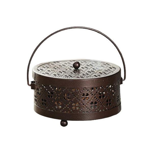 fragrance lamps office hollowed out incense burner round mosquito coil holder gift home decor multifunction with handle tablebox non sli
fragrance lamps office hollowed out incense burner round mosquito coil holder gift home decor multifunction with handle tablebox non sli