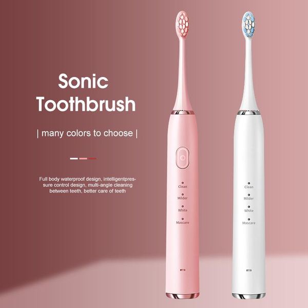 smart electric toothbrush sonic ultrasonic brush ipx7 waterproof recharge sterilization anti-bacteria
smart electric toothbrush sonic ultrasonic brush ipx7 waterproof recharge sterilization anti-bacteria