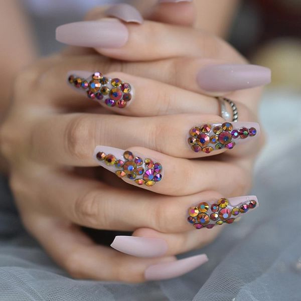 false nails imabc 24pcs pure color long coffin colorful diamond mixed design charming wholesale full cover gels cute, Red;gold
false nails imabc 24pcs pure color long coffin colorful diamond mixed design charming wholesale full cover gels cute, Red;gold