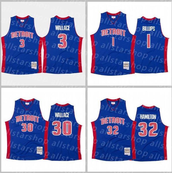 men s-2xl basketball jerseys 30 rasheed 3 wallace 1 chauncey billups 32 richard hamilton retro 2003-04 red black white city jersey and short, Black;red
men s-2xl basketball jerseys 30 rasheed 3 wallace 1 chauncey billups 32 richard hamilton retro 2003-04 red black white city jersey and short, Black;red