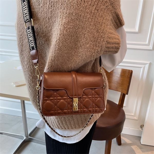 designer sale bag women's new texture pu chain four seasons bag fashion simple lattice lock trend foreign style mmjx
designer sale bag women's new texture pu chain four seasons bag fashion simple lattice lock trend foreign style mmjx
