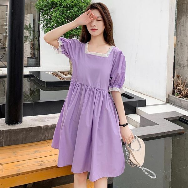 maternity dresses 0404# clothes summer short sleeves purple cotton loose stylish dress pregnant women pregnancy, White
maternity dresses 0404# clothes summer short sleeves purple cotton loose stylish dress pregnant women pregnancy, White