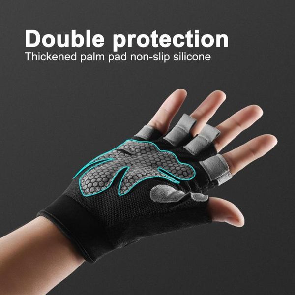 cycling gloves bicycle glove workout half finger palm nylon breathable exercise gym for fitness equipment, Black
cycling gloves bicycle glove workout half finger palm nylon breathable exercise gym for fitness equipment, Black