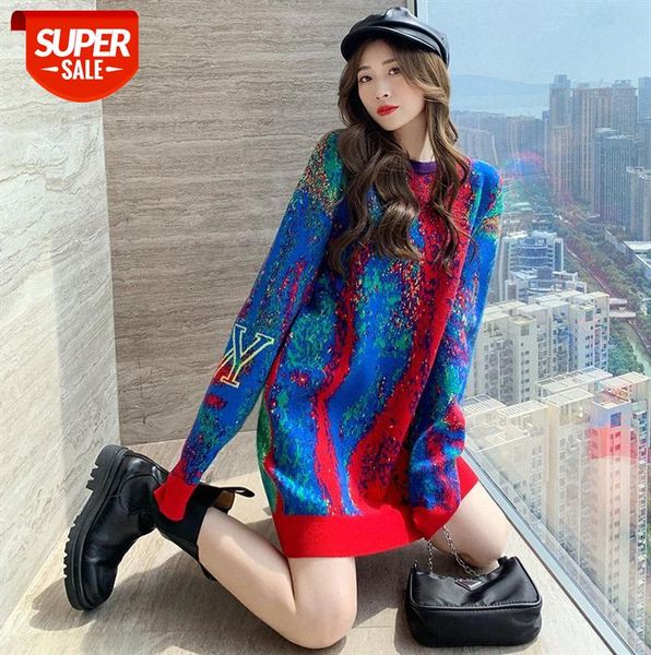 japanese lazy style forest sweater ladies western-style loose outer wear round neck long-sleeved knitted dress with bottoming #9n3g, Black;gray
japanese lazy style forest sweater ladies western-style loose outer wear round neck long-sleeved knitted dress with bottoming #9n3g, Black;gray