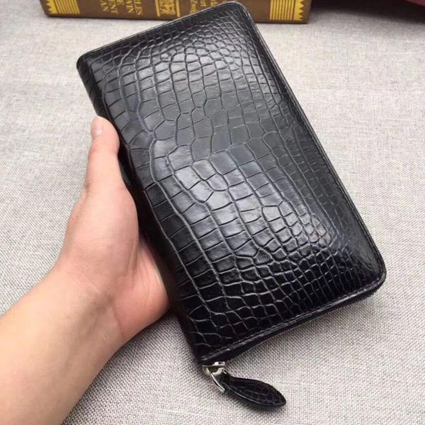 wallets men's casual bag real crocodile belly fashion trend business handbag mens card wallet leather genuine luxury designer purses, Red;black
wallets men's casual bag real crocodile belly fashion trend business handbag mens card wallet leather genuine luxury designer purses, Red;black
