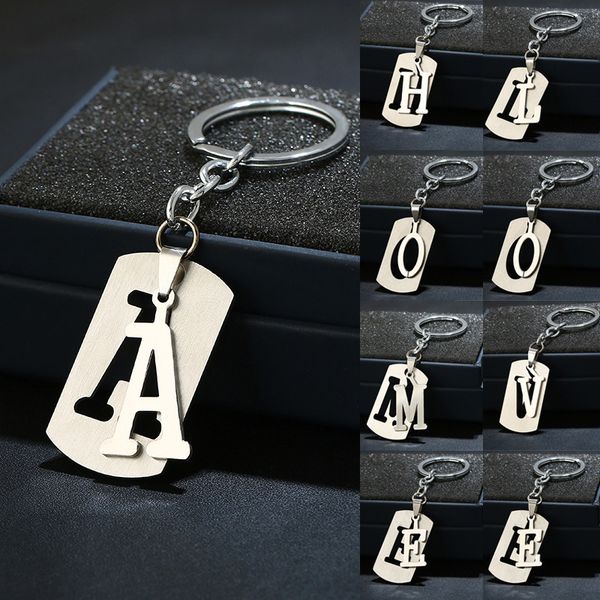 A-Z Letter Car Keychain for Men Women Simple Steel Key Ring Holder Charm Bag Key Chain Party Gift Jewelry keychains
A-Z Letter Car Keychain for Men Women Simple Steel Key Ring Holder Charm Bag Key Chain Party Gift Jewelry keychains