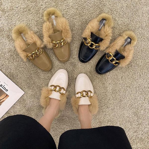 slippers shoes woman 2021 casual cover toe loafers fur flip flops pantofle luxury flat plush rubber rome slides basic fashio, Black
slippers shoes woman 2021 casual cover toe loafers fur flip flops pantofle luxury flat plush rubber rome slides basic fashio, Black