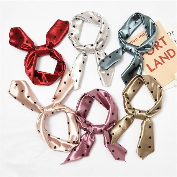 scarves 70x70cm women polyester silk scarf bling high glossy dot print casual small square wraps shawls headband neck ties, Blue;gray
scarves 70x70cm women polyester silk scarf bling high glossy dot print casual small square wraps shawls headband neck ties, Blue;gray