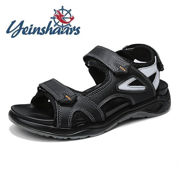 sandals brand men genuine leather casual beach shoes male non-slip slippers summer footwear big size 38-48, Black
sandals brand men genuine leather casual beach shoes male non-slip slippers summer footwear big size 38-48, Black