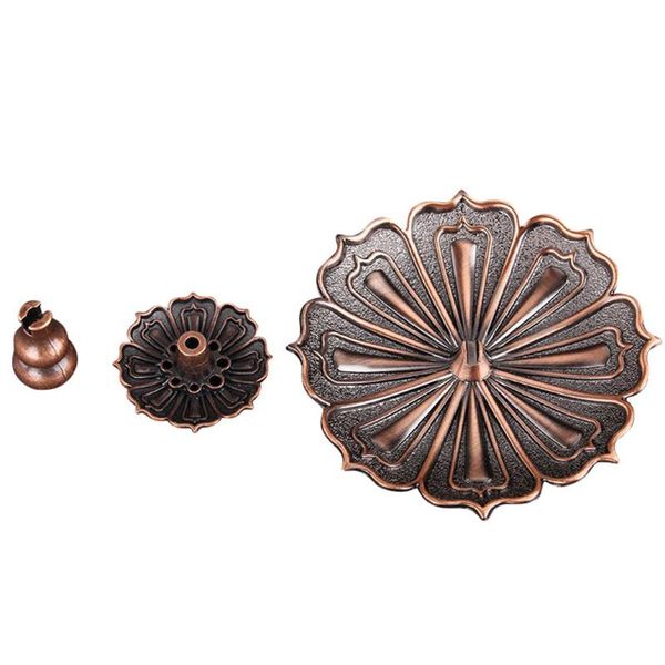 fragrance lamps alloy gift portable unique accessories exquisite 9 holes lotus shape censer plate home craft incense stick holder
fragrance lamps alloy gift portable unique accessories exquisite 9 holes lotus shape censer plate home craft incense stick holder