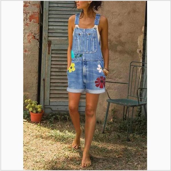 omilka short denim summer women jumpsuits spaghetti strap floral printed pocket club party streetwear jeans rompes, Black;white
omilka short denim summer women jumpsuits spaghetti strap floral printed pocket club party streetwear jeans rompes, Black;white