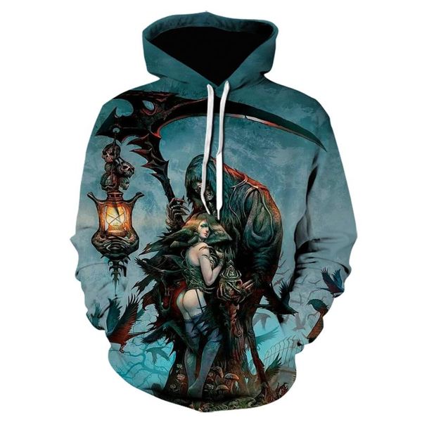 men's hoodies & sweatshirts 2021 fashion hoodie clothing clown printed sweatshirt men anime 3d street wear, Black
men's hoodies & sweatshirts 2021 fashion hoodie clothing clown printed sweatshirt men anime 3d street wear, Black