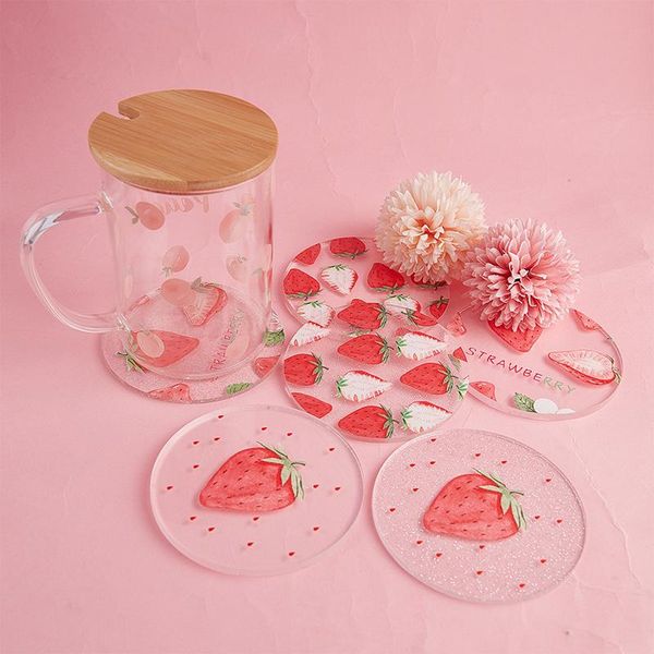 mats & pads 2021 colorful acrylic waterproof insulation cup pad cute coffee milk mat slip 95*5mm/95*3mm
mats & pads 2021 colorful acrylic waterproof insulation cup pad cute coffee milk mat slip 95*5mm/95*3mm