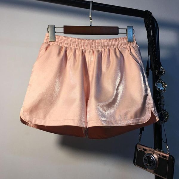 women's shorts 2021 spring autumn gold sequin women summer high waist casual vintage plus size wide leg yy117, White;black
women's shorts 2021 spring autumn gold sequin women summer high waist casual vintage plus size wide leg yy117, White;black