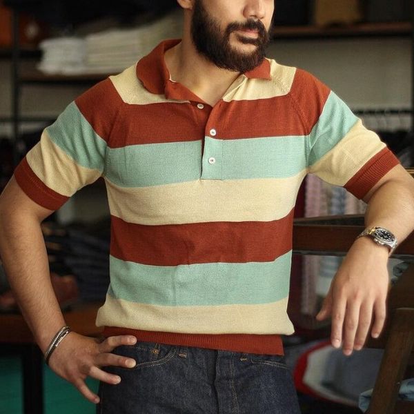 blue red and yellow striped men s street polo shirt, comfortable, classic fashion, daily travel, work party workout, White;black
blue red and yellow striped men s street polo shirt, comfortable, classic fashion, daily travel, work party workout, White;black