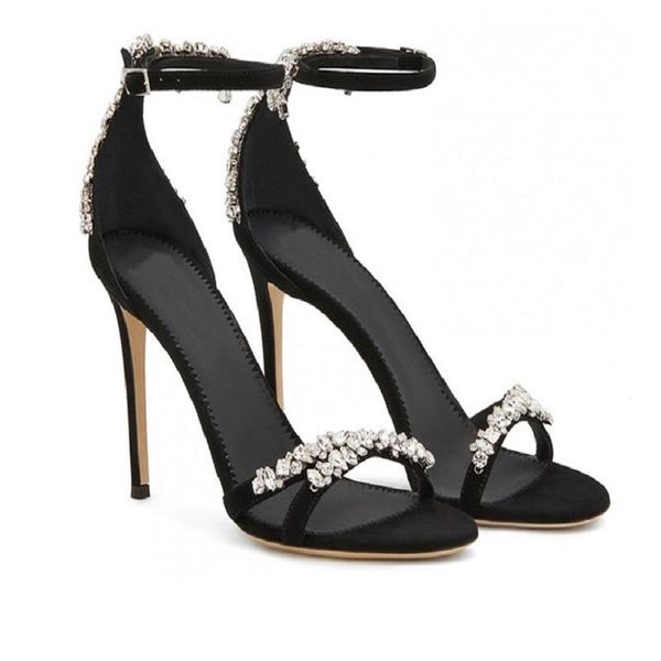 sandals peep toe women strapped high heel buty damskie sapato feminino scarpe donna ladies, Black
sandals peep toe women strapped high heel buty damskie sapato feminino scarpe donna ladies, Black
