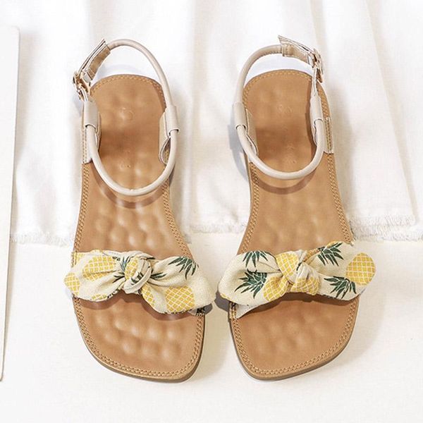 sandals ins pineapple bowknot women slippers summer beach shoes woman sandales flat buckle strap sandalias mujer plus size 40-43, Black
sandals ins pineapple bowknot women slippers summer beach shoes woman sandales flat buckle strap sandalias mujer plus size 40-43, Black