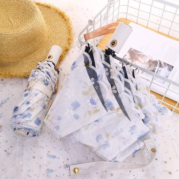 umbrellas fully automatic lace sun umbrella three-folding double layer anti-uv and rain dual-purpose parasol retro ladies
umbrellas fully automatic lace sun umbrella three-folding double layer anti-uv and rain dual-purpose parasol retro ladies