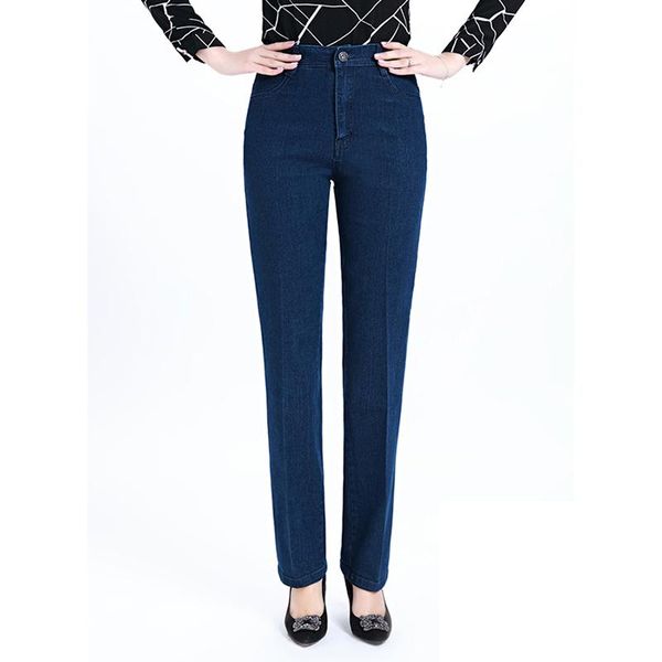 jeans woman's straight loose trousers autumn winter middle-aged plus size high-waist mothers wear summer female women's, Blue
jeans woman's straight loose trousers autumn winter middle-aged plus size high-waist mothers wear summer female women's, Blue