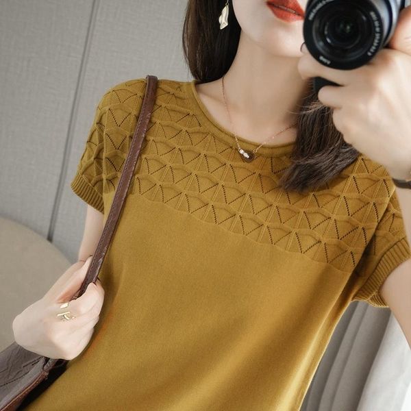 women's t-shirt women 2021 pure cotton ladies oversized casual round neck knit pullover short sleeves plus size solid color tees, White
women's t-shirt women 2021 pure cotton ladies oversized casual round neck knit pullover short sleeves plus size solid color tees, White