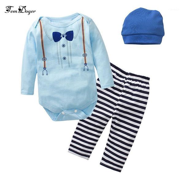 tem doger baby clothing sets born infant boys girls clothes suit long sleeve romper pants hat 3pcs outfits for bebes, White
tem doger baby clothing sets born infant boys girls clothes suit long sleeve romper pants hat 3pcs outfits for bebes, White