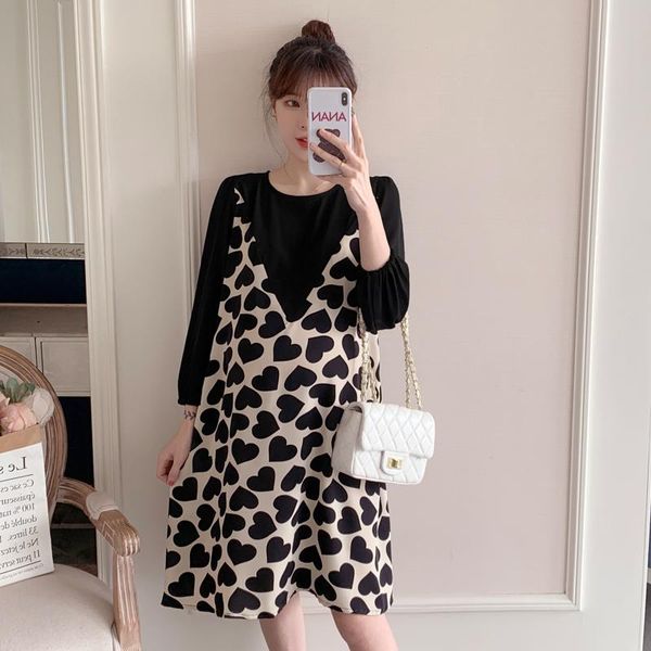 maternity dresses autumn fake two-piece dress for pregnant women casual gown pography po shoot pregnancy, White
maternity dresses autumn fake two-piece dress for pregnant women casual gown pography po shoot pregnancy, White
